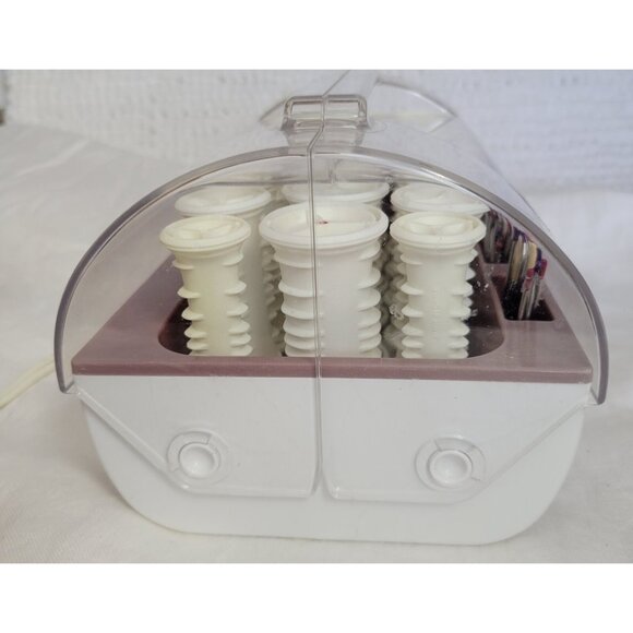 Vidal Sassoon Hairsetter Model VS321 20 Hot Rollers Curlers 3 Size Clips TESTED - Picture 9 of 12